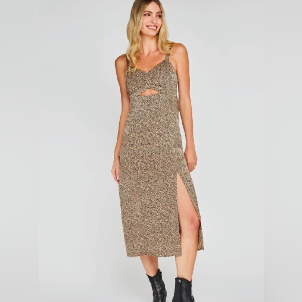 Gentle Fawn Penelope Dress Animal Print Size S
